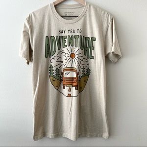 NWOT Keep Nature Wild Say Yes To Adventure Tee